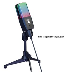 High Sensitivity Professional Dynamic Microphone for Streaming Computer