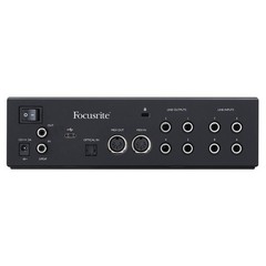 Focusrite Clarett+ 4Pre 18-In / 8-Out USB Audio Recording Interface