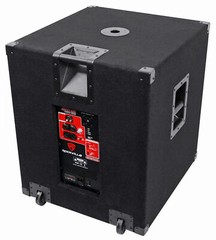 Rockville RBG18S 18″ 2000 Watt Active Powered PA Subwoofer w/DSP+Limiter Pro/DJ