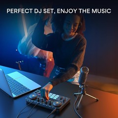 Podcast Equipment Set: All-in-One Mixer & 3.5mm Mic for Streaming & Recording