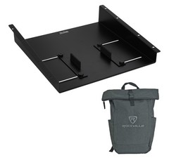 On-Stage RSU1000 Top-Mount Rack Shelf for Mixers/Laptops/DJ Gear+Laptop Bag