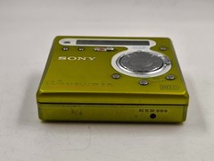 Sony MZ-R700 Walkman MiniDisc Recorder Not Working For Parts Yellow