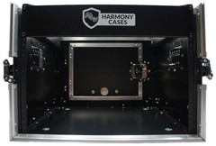 Harmony Case HCM6U DJ Pro Audio 10U Slant Top 8U Vertical Mixer Rack Case New