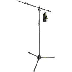 Gravity Stands Microphone Stand With Folding Tripod Base And Telescoping Boom