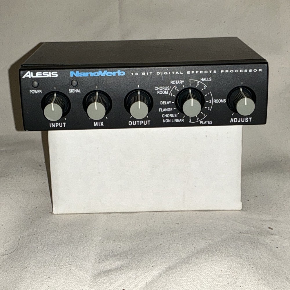 Alesis Nanoverb 18-Bit Digital Effects FX Processor *NO Power Adapter*
