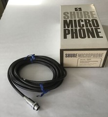 NOS NEW Shure C57 Microphone Cable & Plug Assembly Replacement 430 533 574 585