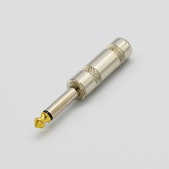 1/4″ 1/4 TS Male Plug Unbalanced Mono Audio Connector to 3Pin XLR Mic Cable