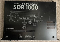 Ibanez Stereo Digital Reverb Vintage Guitar Effect Rack SDR1000