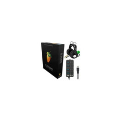 FL Studio 20 – Fruity Edition (Boxed) Bundle with Headphones & USB 3.0 Hub