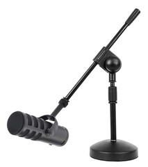 SAMSON SAQ9U USB/Analog Broadcasting Recording Microphone+Desk Stand w/Boom