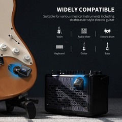 5.8G Wireless Guitar System Upgraded with Charging Box, Wireless Guitar Transmit