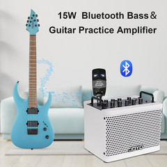 JOYO 15W Portable Bass Amp Combo 9 Models 6 Modulation FX Rechargeable G1N