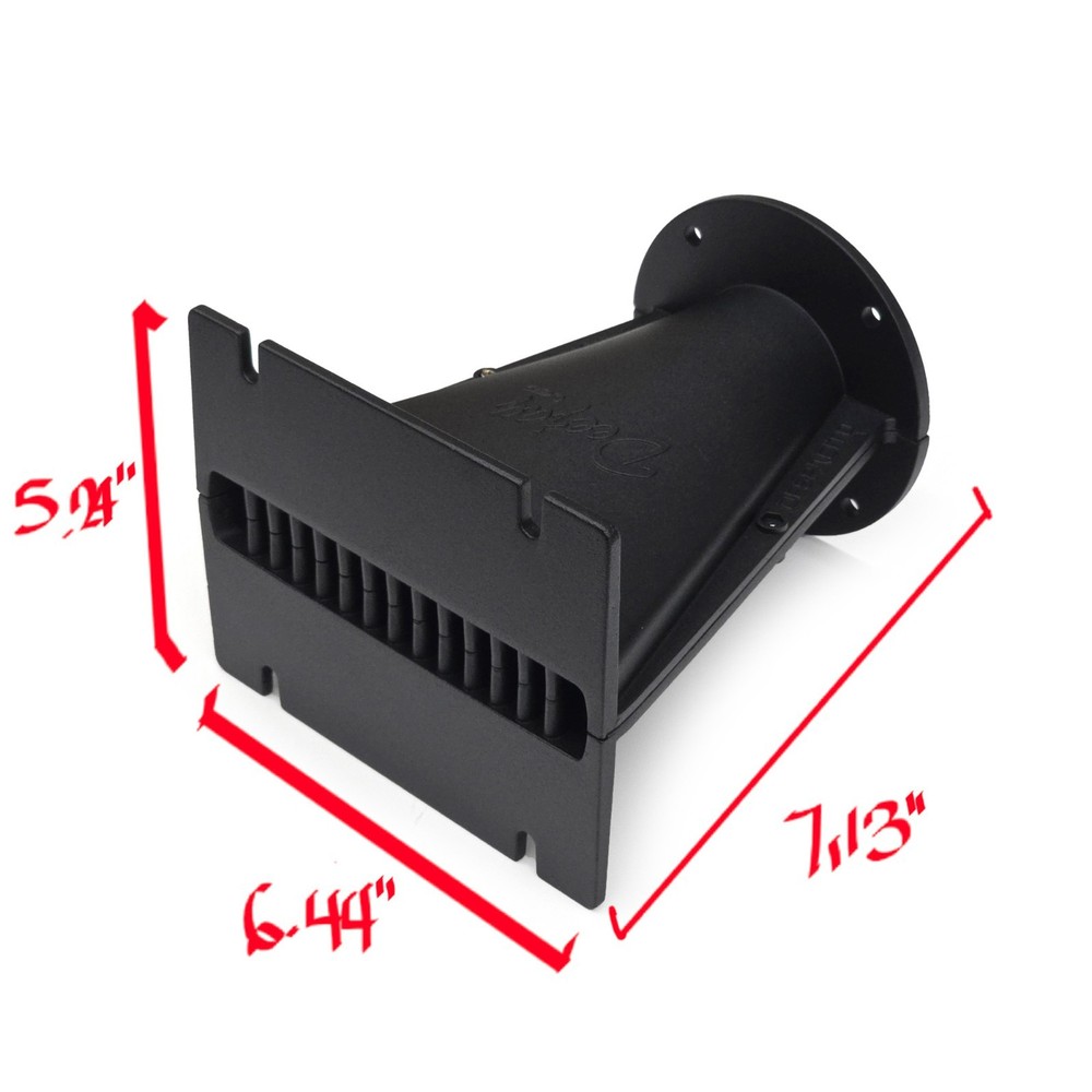 Bolt-On Metal Aluminum LINE ARRAY Waveguide Horn for 2-inch Throat Exit Drivers