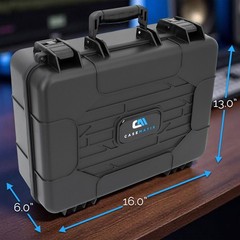 CM Stage Mixer Case fits Yamaha Mg10xu 10-input Stereo Mixer in Custom Blue Foam