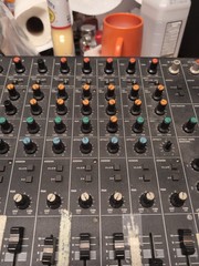 Teac Tascam Model M-108 Mixer Board, Powers On