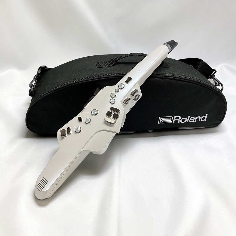[VG] Roland AE-10 White Aerophone Digital Saxophone Digital Wind Synthesize