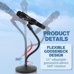 DoubleFill Desktop Microphone Stand