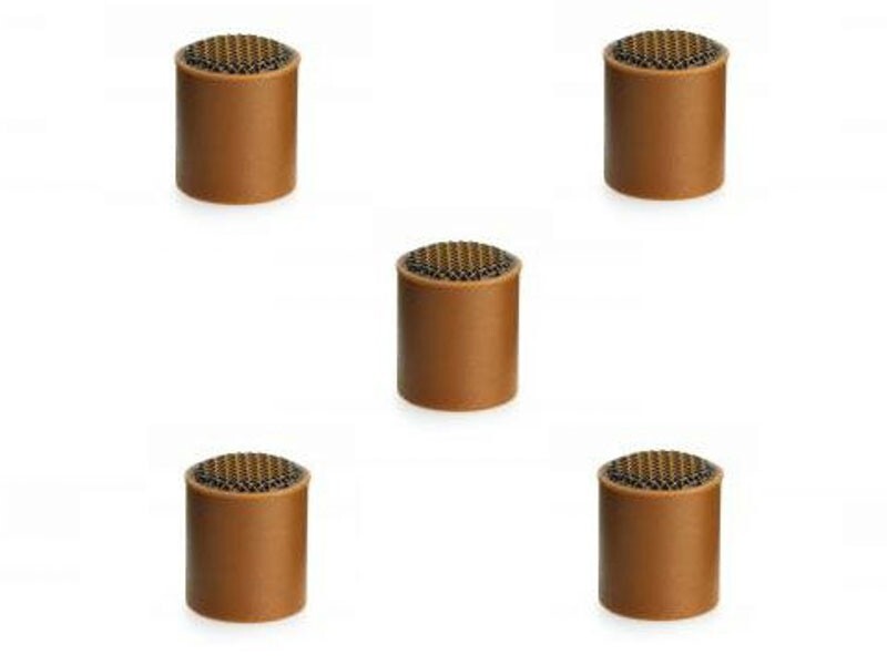 DPA DUA6018 Miniature Grid, High Boost, Pack of 5, Brown Mic Caps
