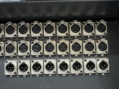 28CH Split Panel BOX W/ 8XLR M & F Multipin #05368 (One) THS