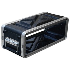 Seismic Audio 3U Shallow Compact ABS Rack Case