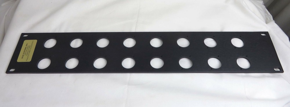 BGW Systems 2 RU 19in, 16 XLR Panel – New Old Stock, Free Shipping