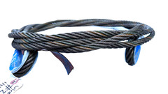 Unbranded 1/2″ x 20Ft Wire Rope Cable #2118 (Lot of 2)THS