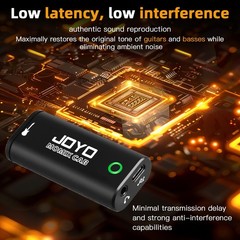 JOYO Live Streaming Recording Kit Wireless Noise Cancelling Mic, 48V Audio Mixer
