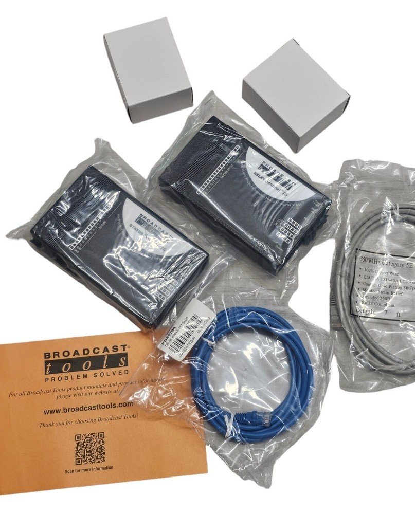 Broadcast Tools Relay And Status Sentinel 16 New In Box