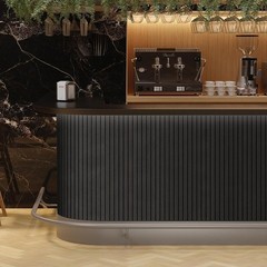Peel & Stick Acoustic Wood Slat Wall Panels Sound Absorbing 3D Decorative Tiles