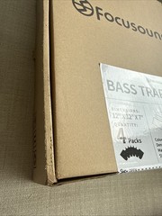 Focusound 4 Pack Bass Traps Corner Acoustic Foam Corner 12″ X 12″ X 7″ LOW PRICE