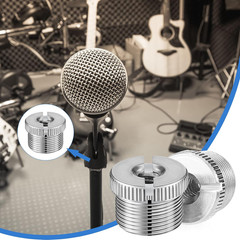6-Pack 5/8″ Male to 1/4″ Female Mic Screw Adapters for Tripods