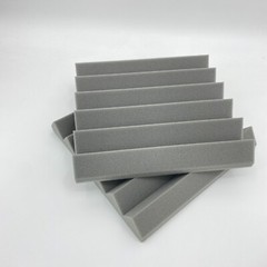 4 Pack Wedge Premium Acoustic Soundproofing Studio Foam Tiles 12″ x 12″ x 2″