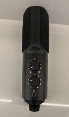 Rode NT-USB Condenser Wired Microphone W Wind Protector, No bottom Connector
