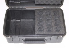 BYFP ipCase For 12x PGA57/58 Wired Microphones Foam Pre Owned Free Shipping!