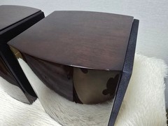 TANNOY Precision 6.1 Bookshelf Speakers Pair Dark Walnut Piano Finish