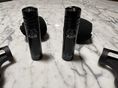 AKG C430 Professional Overhead Condenser Microphones, Matched pair