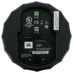 6) JBL Control 64P/T 4″ 30w Commercial 70v Black Hanging Pendant Speakers C64P/T