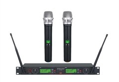 GTD Audio 2×800 Channel UHF Diversity Wireless Microphone Mic System 733H