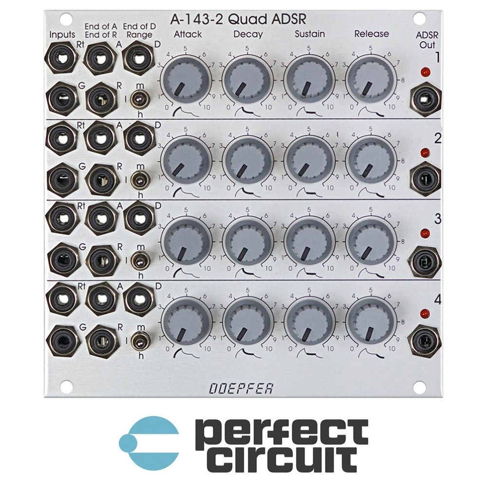 Doepfer A-143-2 Quad ADSR Envelope Modular EURORACK – NEW – PERFECT CIRCUIT