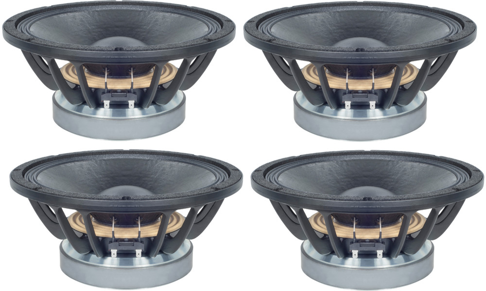 4x B&C 12FW88 8 Ω LF Drivers Speaker 12″ Woofer 700W to 1400W Sensitivity 97 dB