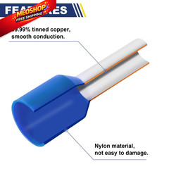 haisstronica Wire Ferrules Connectors Kit – 5000PCS AWG22-7 12 AWG22-7,