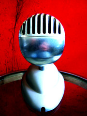 Vintage 1940’s Shure Brothers 55 Fatboy microphone Hi Z Elvis w S-36 stand 55S