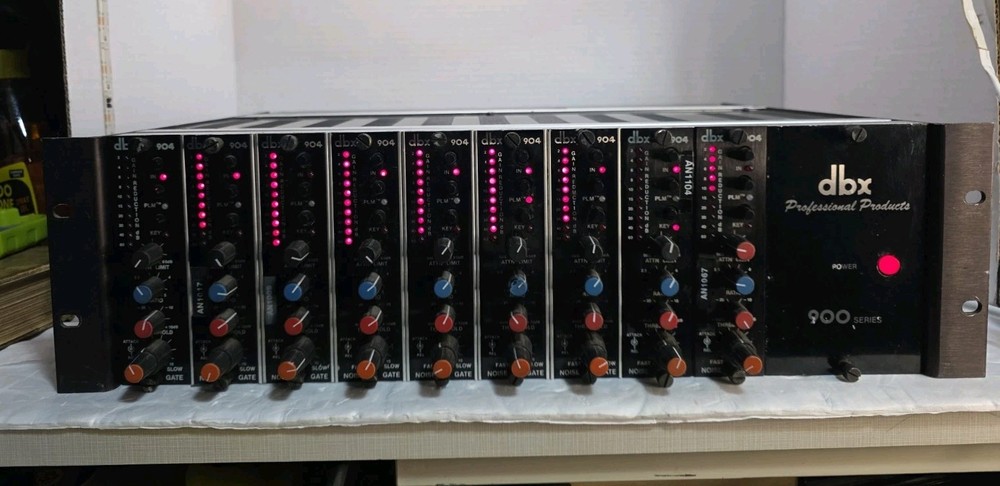 DBX 900 Series with 9 Pieces Of 904 Modules Working Condition