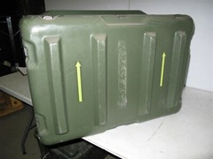 Double Ended 32x27x20 Hardigg Pelican DE2416-02/24/02 Rotomolded Plastic Case G2