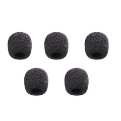 5/10pcs Black Foam Cover Sponge 30*23*8mm Protect Mic Against Wind Interference