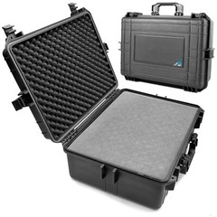 CM Waterproof Hard Case with Customizable Foam Fits Items up to 18″ x 11″ x 6″