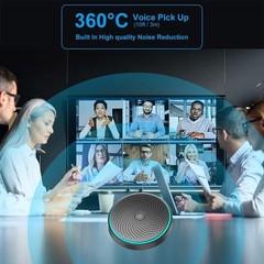 10ft Omnidirectional USB Mic with Noise Isolation – Perfect for Online Teaching