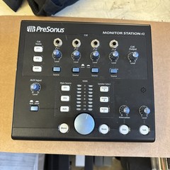 PreSonus Monitor Station V2 Active Studio Monitor Control Center Desktop Tested