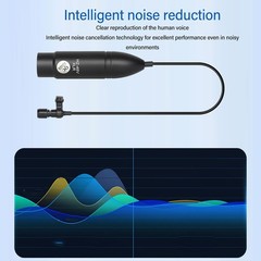 Clip On Lavalier Microphone For Speech Recording And Interviews Easy To Use
