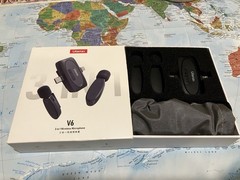 ULANZI V6 Wireless Lavalier Microphone for Smartphones